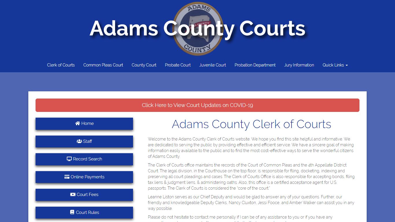 Adams County Courts
